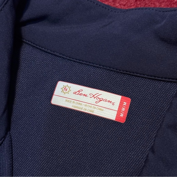 Ben Hogan Men's Navy Windbreaker Jacket NEW - Picture 2 of 9